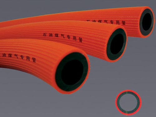 PVC橡膠復合雙層家用石油煤氣專用軟管